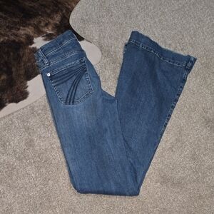 7 For All Mankind Indigo Boot Cut Jeans